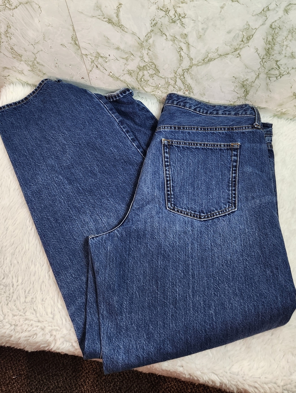 Universal Thread Mid Rise 90's Baggy Button Fly Jeans